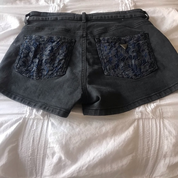 Guess Lace Two Piece Set Blue & Denim Lace - Picture 3 of 3